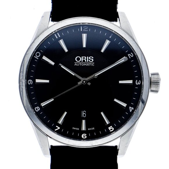 ORIS Watches Stainless Steel/leather Mechanical Automatic - Picture 1 of 7